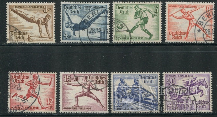 1936  Рейх олимпиада летняя полная серия