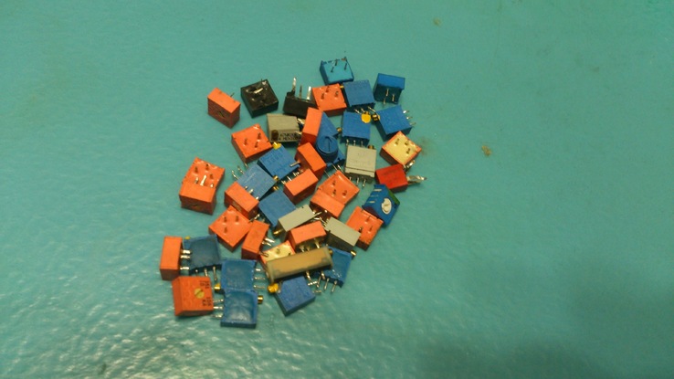 Резисторы подстроечные импорт 41 шт, photo number 7