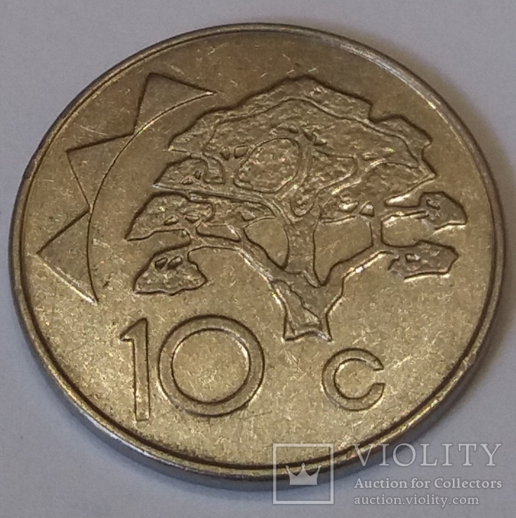 Намібія 10 центів, 1998, photo number 2