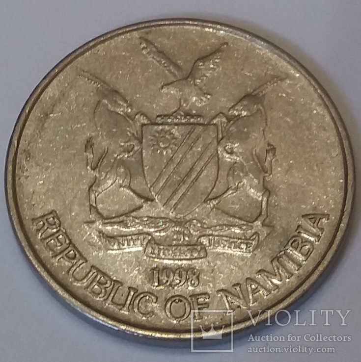 Namibiya 10 centiv, 1998, numer zdjęcia 3