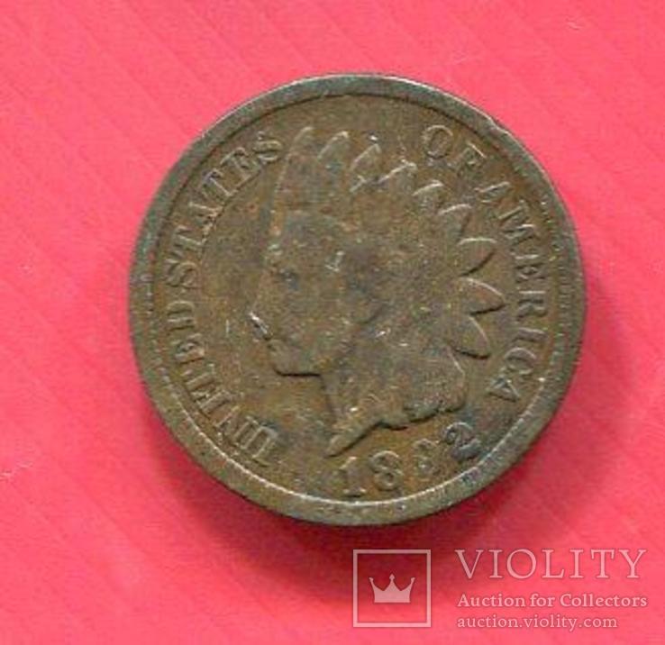 США 1 цент 1892 Индеец