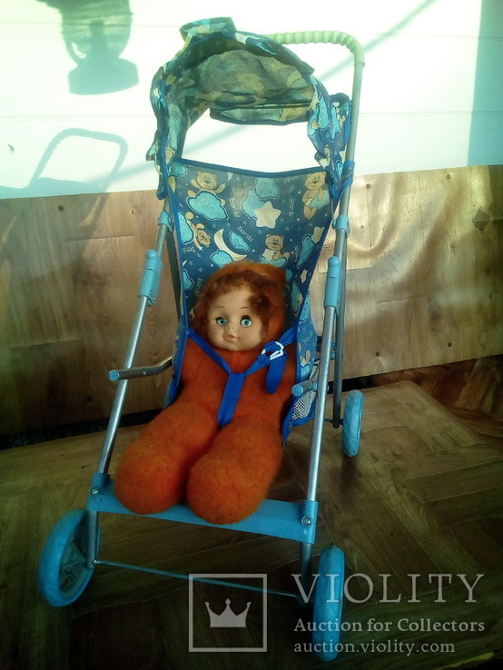 Кукла производства ссср + бонус подарок коляска., фото №2