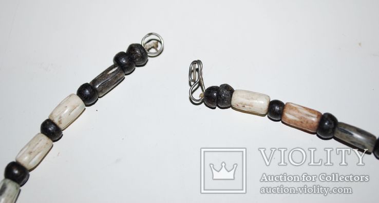 Ожерелье из Индии, кость и др - 55 см., фото №8