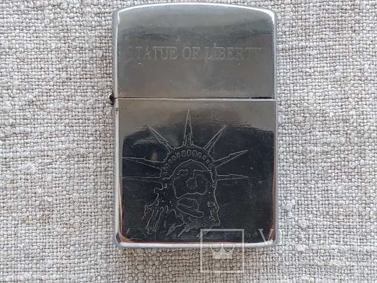 Зажигалка бензиновая Зиппо статуя Свобода США Zippo statue of Liberty, фото №3