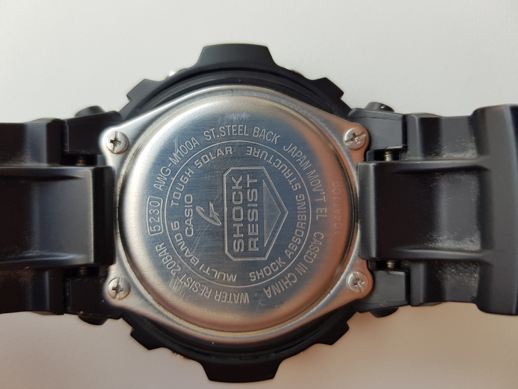 Мужские часы Casio G-Shock AWG-M100A-1AER Оригинал, фото №10