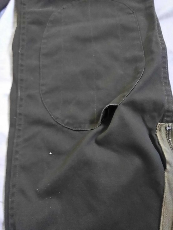 Тактические штаны милитари. Однотонные брюки Олива р.46 армии Италии, фото №6