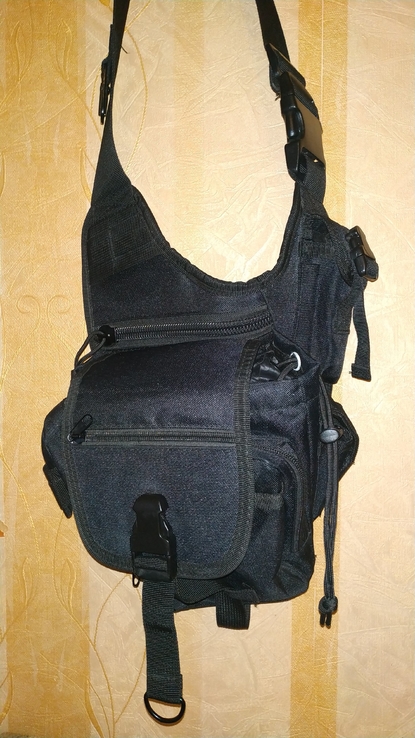 Наплечная сумка Shoulder Bag, Black (MFH)