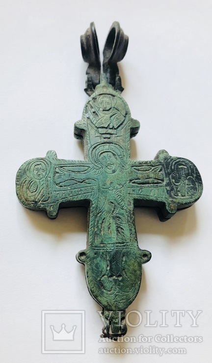 Энколпион Распятие Христово 12 век, фото №3