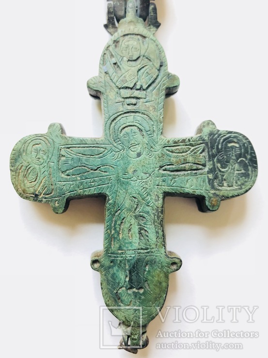 Энколпион Распятие Христово 12 век, фото №4