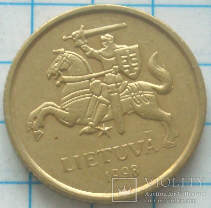  10 центов, Литва, 1998г.