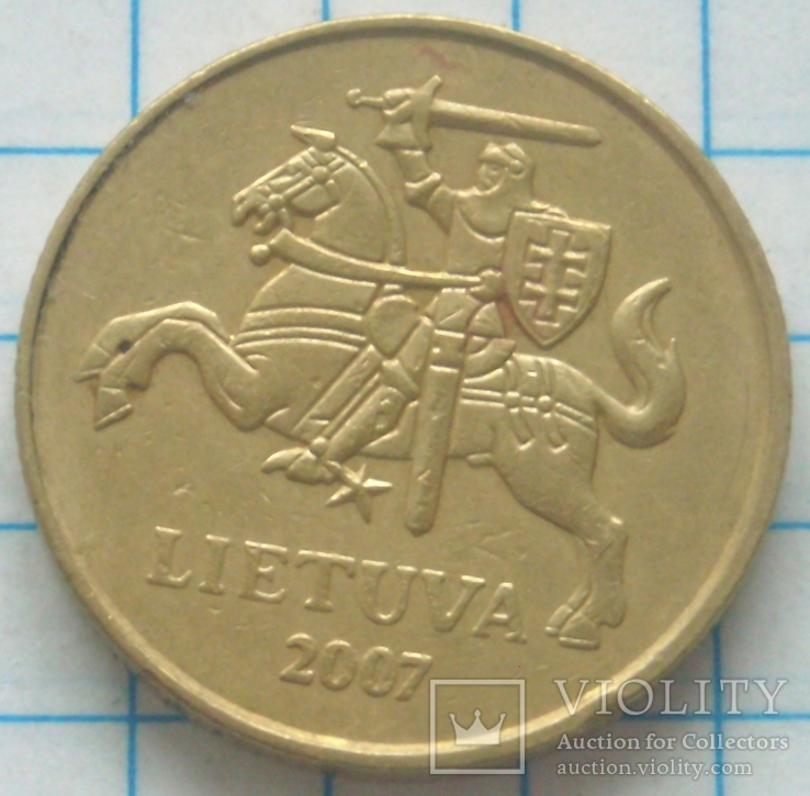  20 центов, Литва, 2007г.