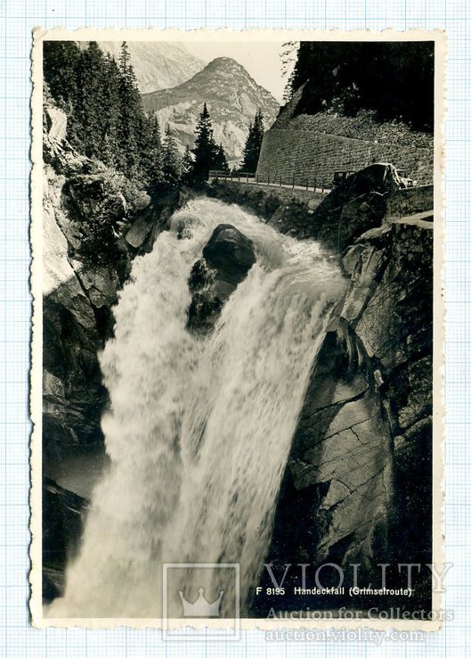 Швейцария  , Хандеггский водопад  , 1939 г., фото №2