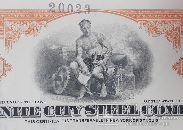 США акция сталелитейной компании 1960 год, фото №3