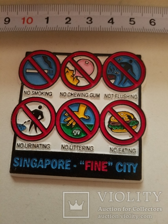 Магнитик Сингапур, фото №3