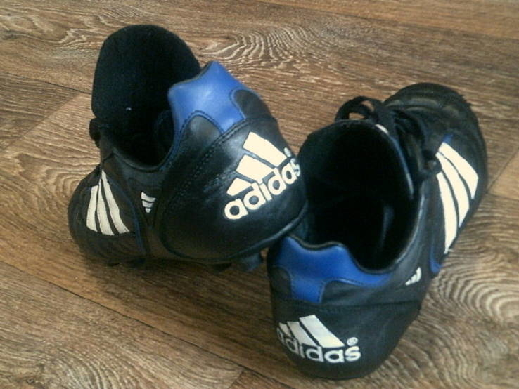 Adidas - фирменные футбольные копы разм.40 + щитки, фото №4