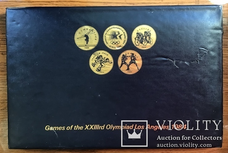 Комплект жетонів ( Олімпіада  в Лос - Анджелесі 1984 р. )., фото №6
