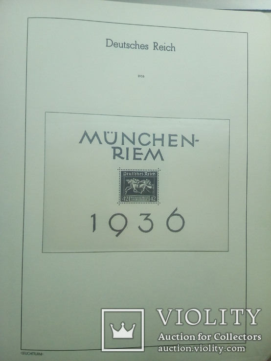 Альбом для марок Deutsches reich 1933-1945 без марок с подсказками, фото №6