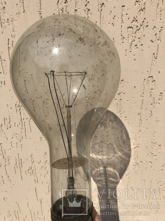 Лампа накаливания СССР Е40, фото №2