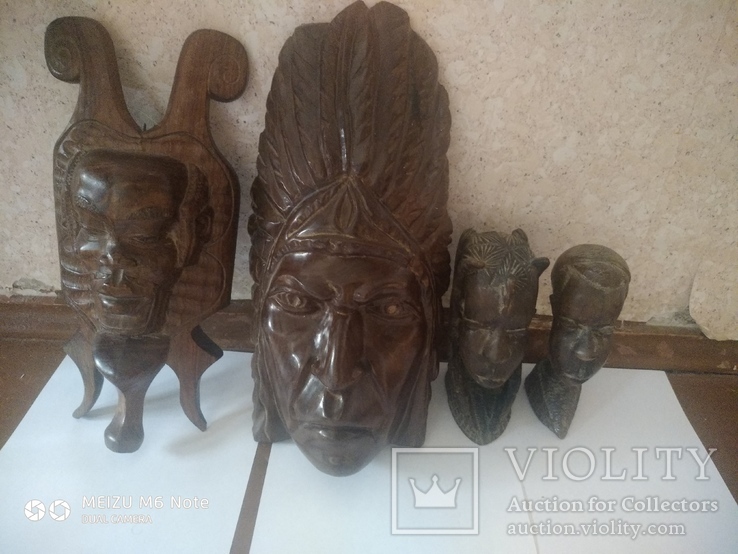 Африканські маски та статуєтки, фото №7