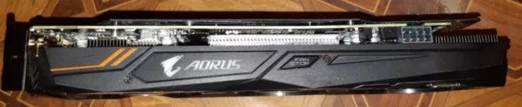 Видеокарта Gigabyte GeForce GTX1060 Aorus, 6Gb, numer zdjęcia 5