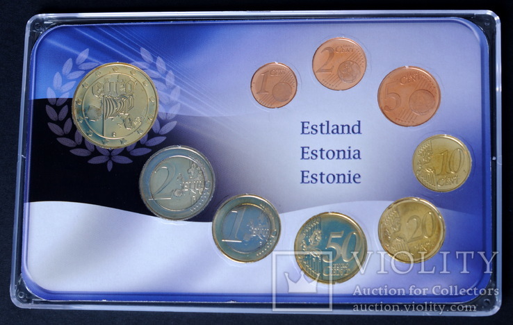 Набор Евро Монет 2011, Эстония