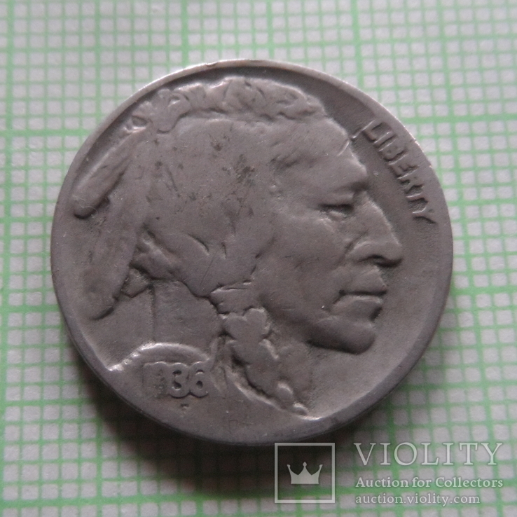 5 центов  1936  США   (,Р.3.16)~, фото №2