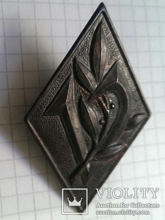 Израиль - Рекрутская кокарда 1980-х гг на берет Israeli miltary beret badge, фото №2