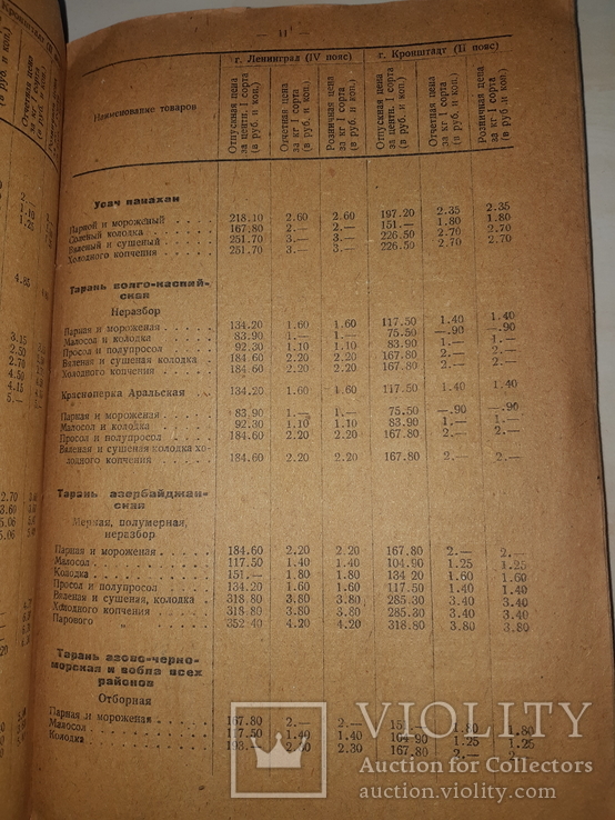 1937 Прейскурант на рыботовары и консервы, фото №8