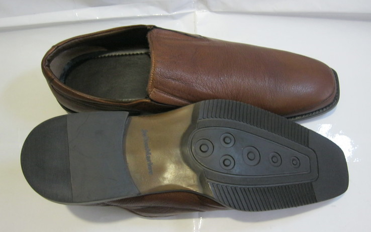 Кожаные туфли 44 р. Alberto Torresi, фото №4