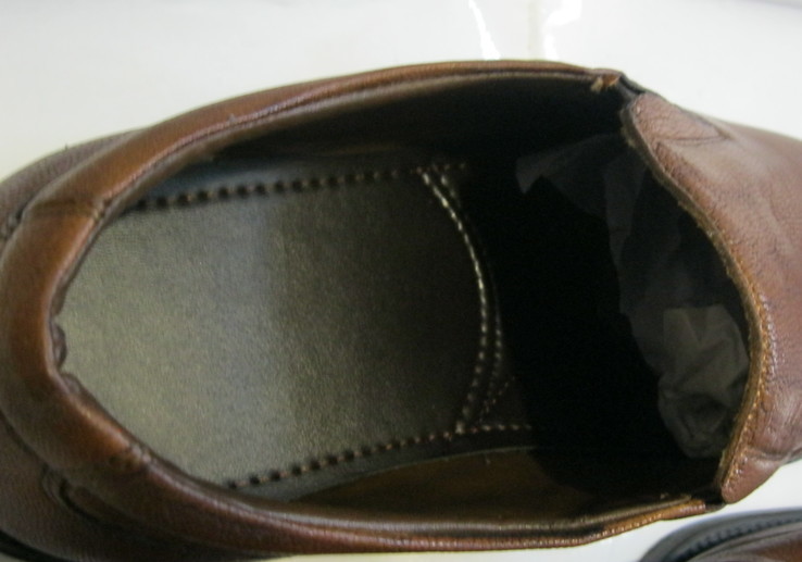 Кожаные туфли 44 р. Alberto Torresi, фото №5