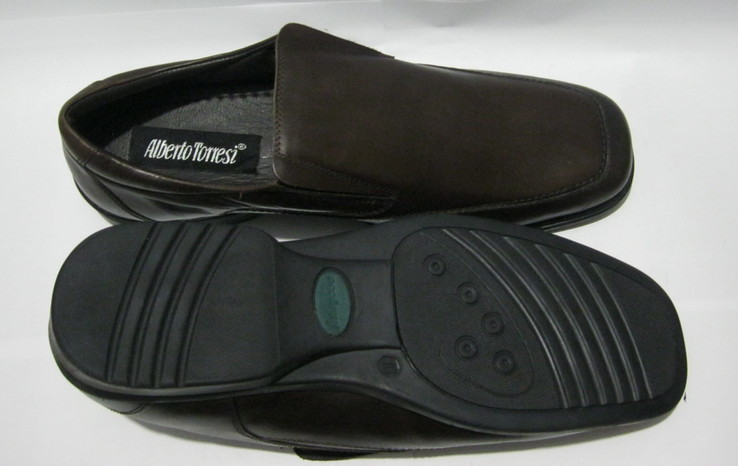 Кожаные туфли 44 р. Alberto Torresi, фото №6