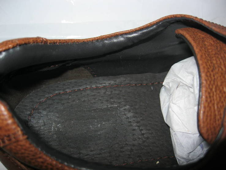 Кожаные туфли 45 р. Подошва з амортизатором, фото №7