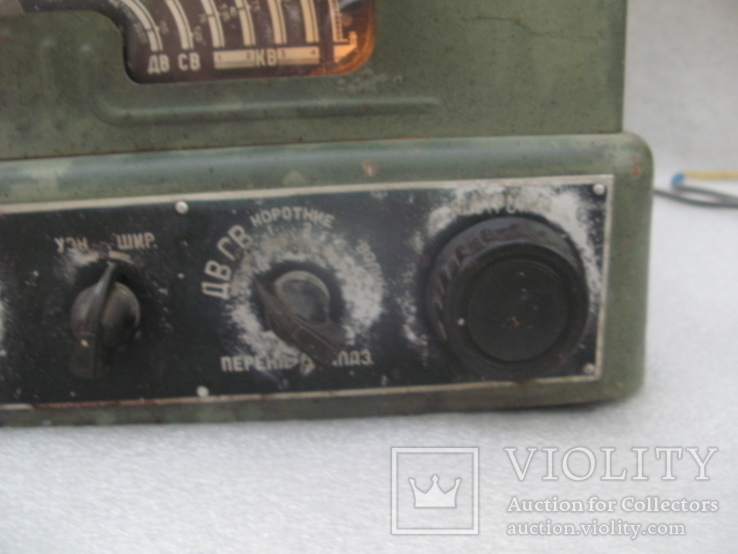 Радиоприемник ТПС-54,выпуск 1958 г. + бонус лампы, фото №6