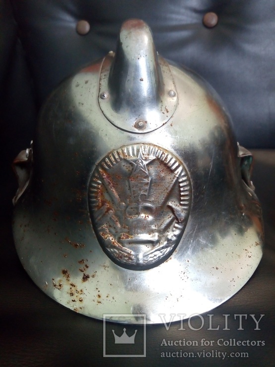 Шлем пожарного СССР 50е годы, фото №2
