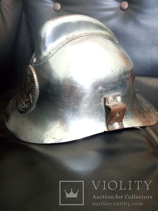 Шлем пожарного СССР 50е годы, фото №3