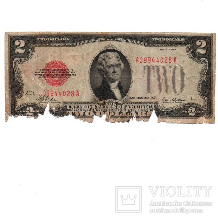 2 dollars, USA, series of 1928