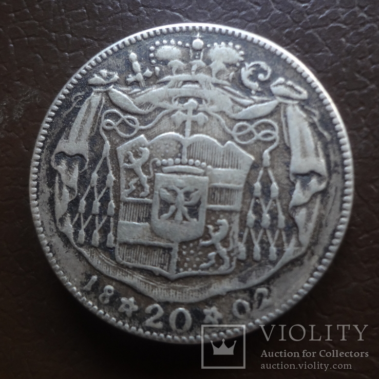 20  крейцеров 1802  Зальцбург серебро   (F.1.2)~, фото №2