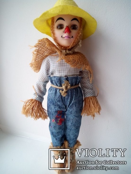 Кукла страшила из Страны Оз винтаж, фото №11