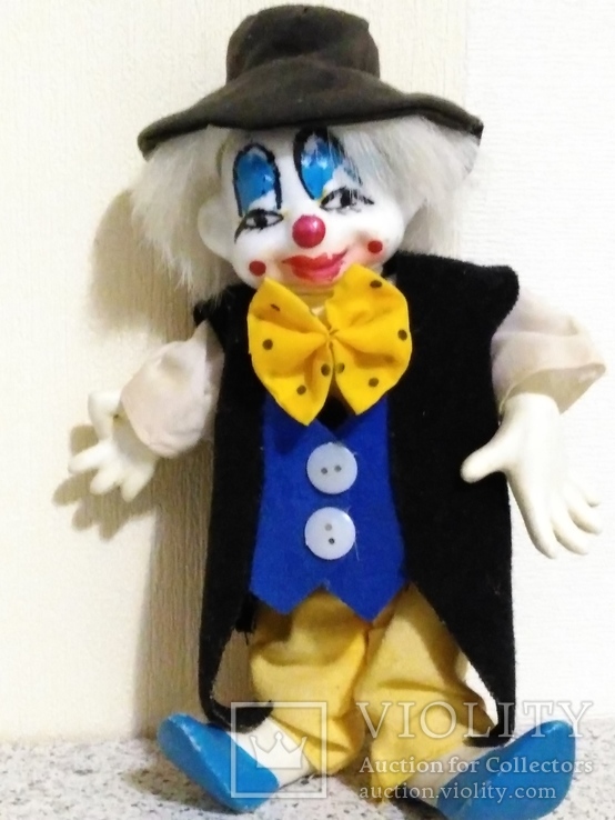 Кукла "Клоун" фарфор