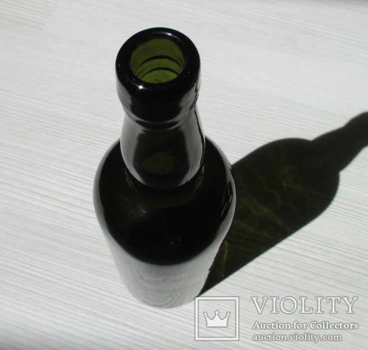 Бутылка старая винная 0,6л. + бонус маленькая, фото №6