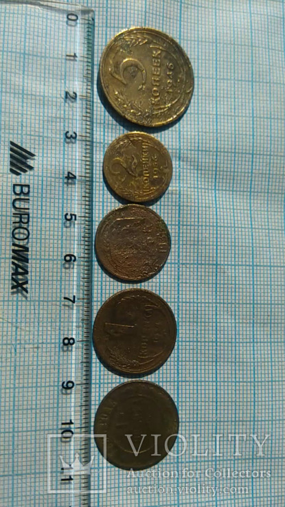 Пять копаных монет., фото №2