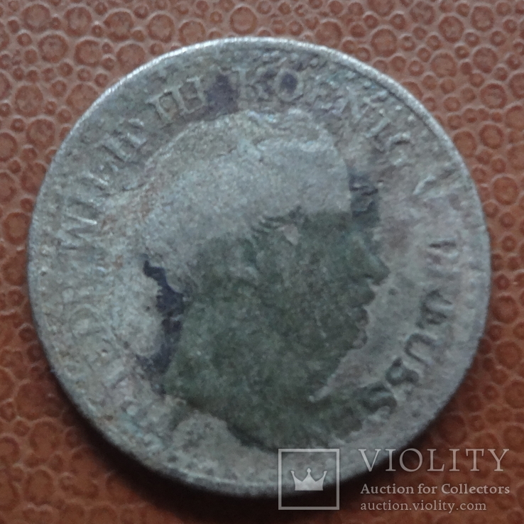 1 ЗИЛЬБЕРГРОШ 1824  Германия  серебро    (М.1.49)~, фото №2