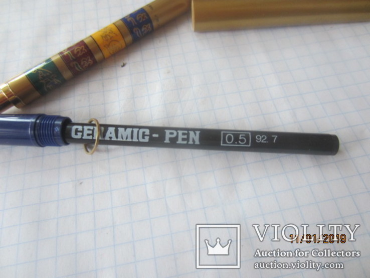 Набор Muzeum керамическая ручка и карандаш Micro korea, фото №9