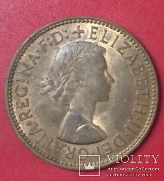 Великобританія 1/2 Penny 1966, фото №3