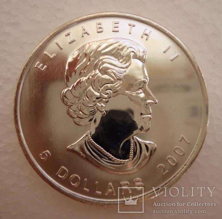 5 долларов Канада 2007 год