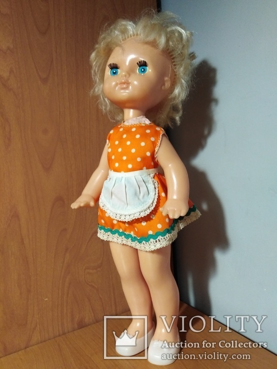 Кукла на резинках ссср 45 см, фото №3