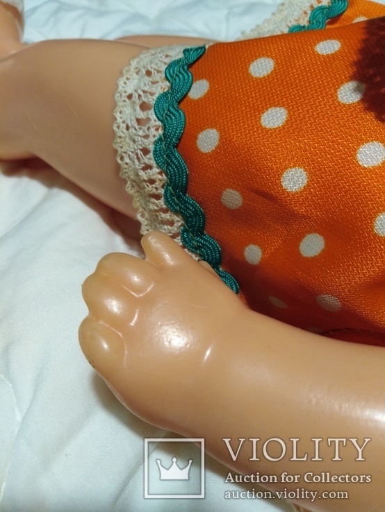 Кукла на резинках ссср 45 см, фото №4