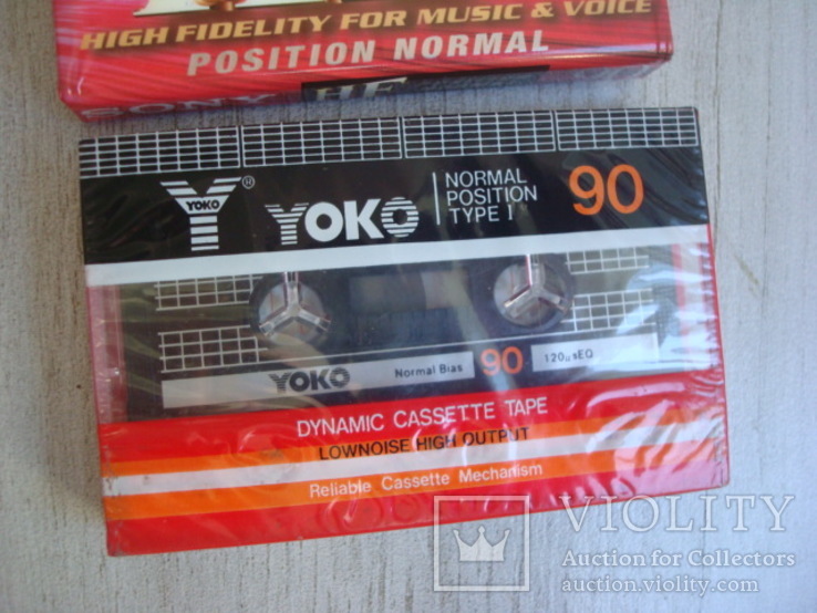  Кассеты запечатанные Yoko Sony Wagdoms, фото №5