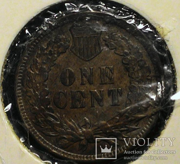 США 1 цент 1906 год, фото №3