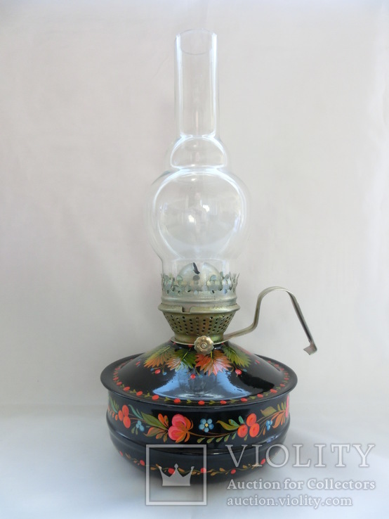 Керосиновая Лампа с Росписью, фото №2